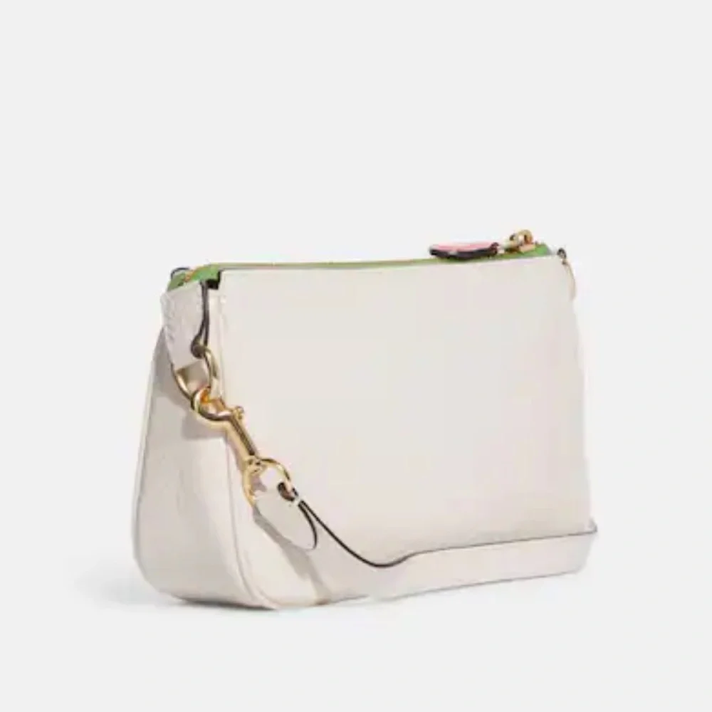 Coach Nolita 19 With Rainbow Coach 
Gold/Chalk Multi - Picture 5 of 16